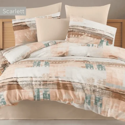 Двоен спален комплект MISS BELLA Scarlett - 4 части, поликотън